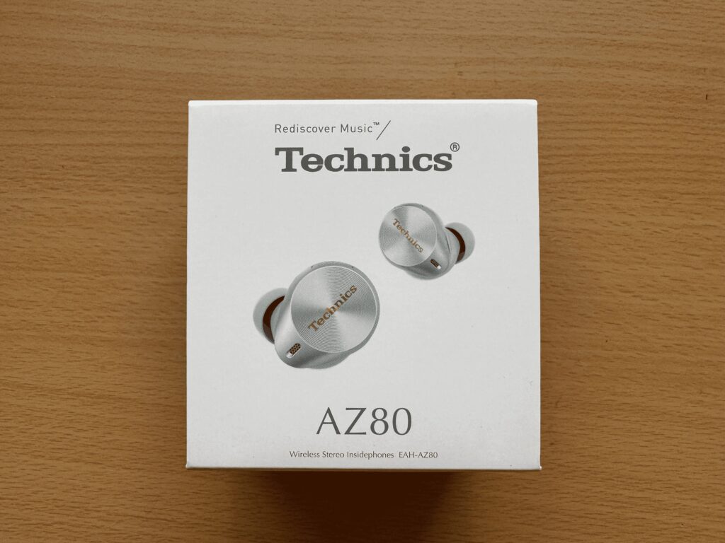 Technics EAH-AZ80のパッケージ